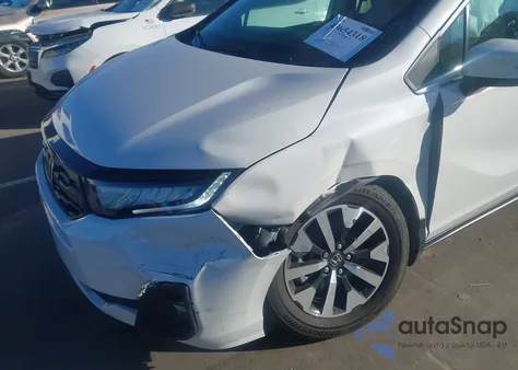 2025 Honda Odyssey Ex-L z USA, uszkodzony, nr VIN 5FNRL6H65SB075260